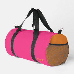 Sac De Sport Monogramme rose et orange clair