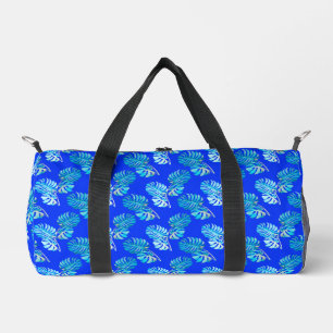 Sac De Sport Monstera Brise Bleu Cobalt