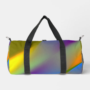 Sac De Sport Motif abstrait bleu rouge jaune vert orangeviolet