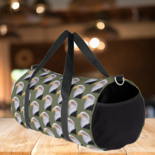 Sac De Sport Motif américain de tête d'aigle chauve