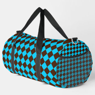 Sac De Sport Motif Brown de contrôle du diamant bleu
