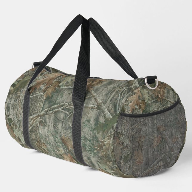 Sac De Sport Motif camouflage forestier (Coin droit)