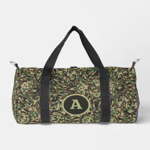 Sac De Sport Motif camouflage vert personnalisé tendance Lettre