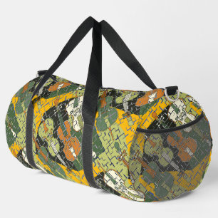 Sac De Sport Motif Cello cassé