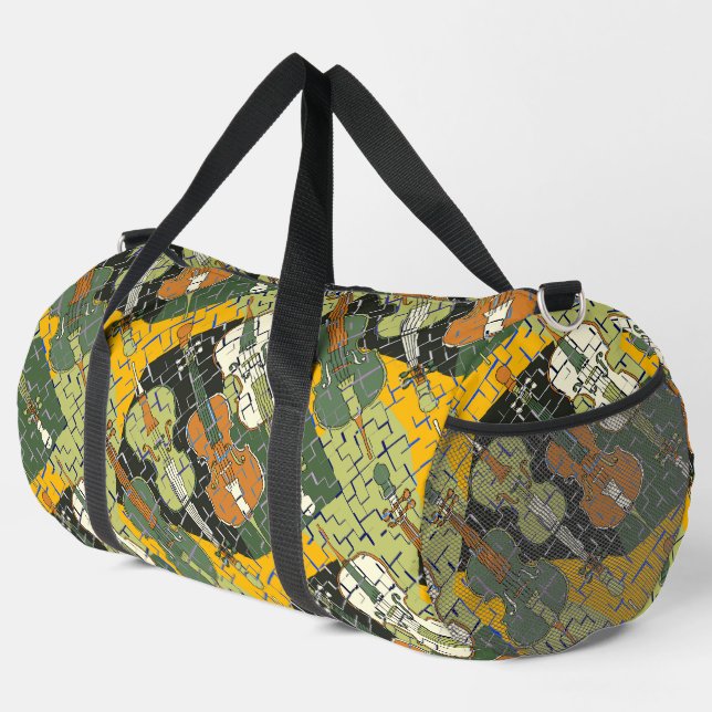 Sac De Sport Motif Cello cassé (Coin droit)