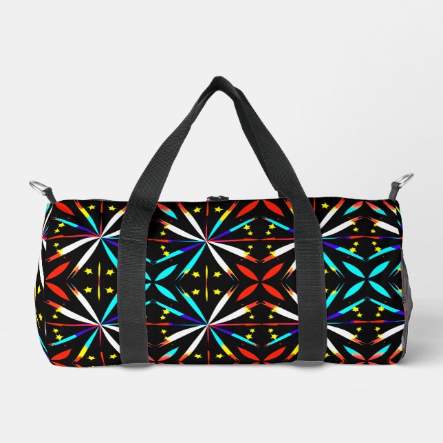 Sac De Sport Motif coloré Starburst (Recto)
