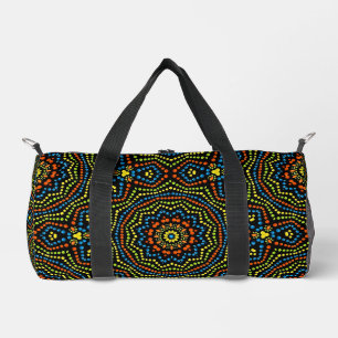 Sac De Sport Motif d'art numérique gras et coloré