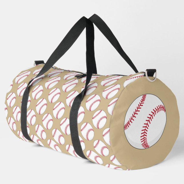 Sac De Sport Motif de baseball (Coin gauche)