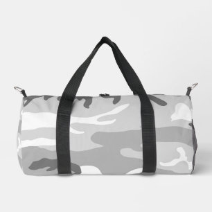 Sac De Sport Motif de camouflage militaire urbain gris
