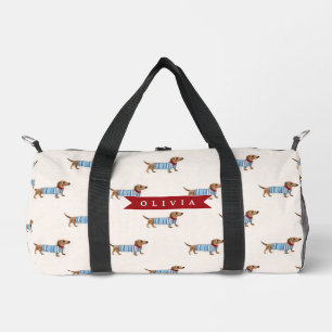 Sac De Sport Motif de chien Dachshund mignon et chic personnali