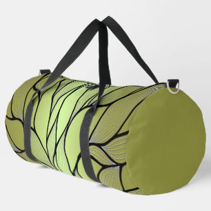 Sac De Sport Motif de congé créatif vert olive