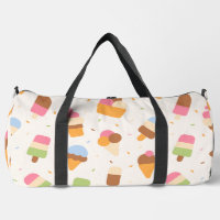 Motif de crème glacée, cône de crème glacée, Popsi