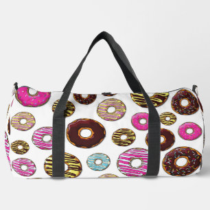 Sac De Sport Motif De Donuts, Donuts Colorés, Saupoudrages