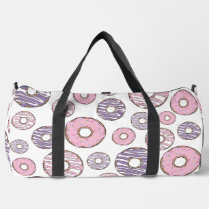 Sac De Sport Motif De Donuts, Donuts Roses, Donuts Violets