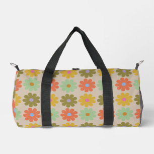 Sac De Sport Motif de fleurs pastel vintage simple