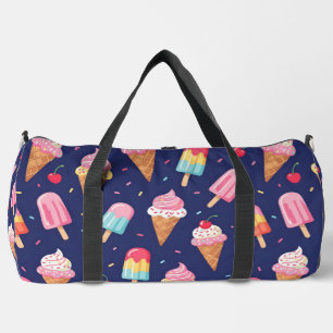 Sac De Sport Motif de glace, popsicles et cerises