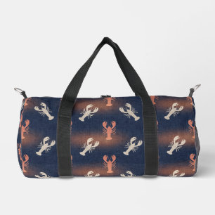 Sac De Sport Motif de homard côtier – Été fruits de mer nautiqu