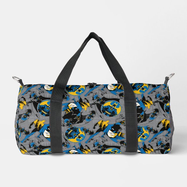 Sac De Sport Motif de lancer à fond Batman (Recto)