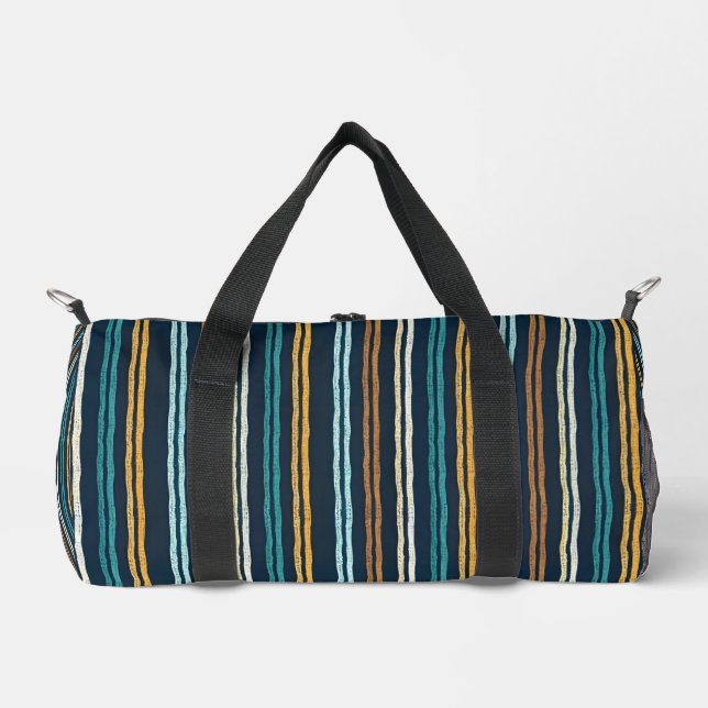 Sac De Sport Motif de lignes verticales abstraites (Recto)