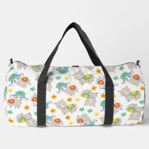 Sac De Sport Motif De Llamas, Cute Llamas, Alpacas, Fleurs