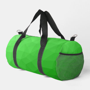 Sac De Sport Motif de maillage géométrique dégradé vert clair