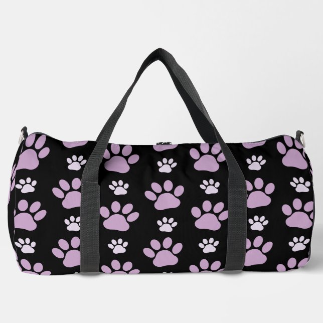 Sac De Sport Motif De Pâtes, Pâtes Lilac, Pâtes De Chien, Empre (Recto)