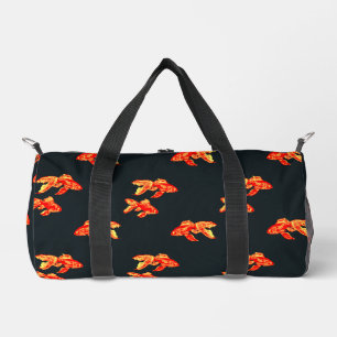 Sac De Sport Motif de poisson rouge (rouge et jaune)