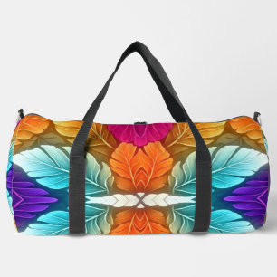Sac De Sport Motif de tissu moderne multicolore classique