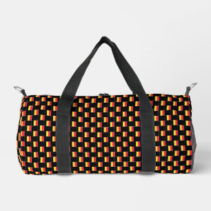 Sac De Sport motif du drapeau À damiers Belgique