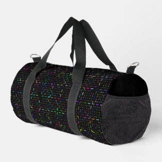 Sac De Sport Motif électronique de codage technologique coloré