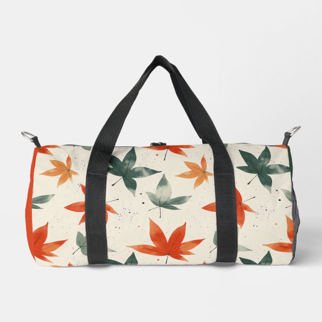 Sac De Sport Motif Feuilles d'automne (Recto)