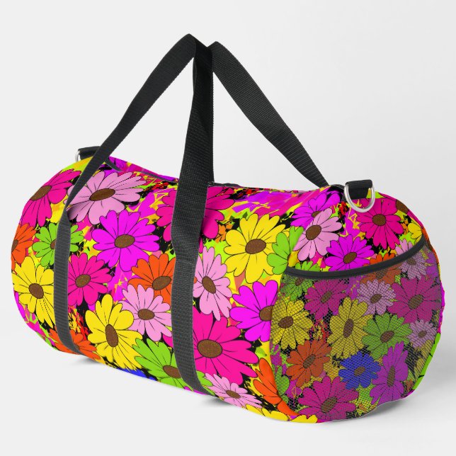 Sac De Sport Motif floral (Coin droit)