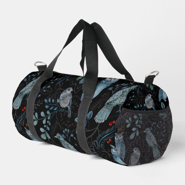 Sac De Sport Motif floral et cachemire complexe (Coin droit)