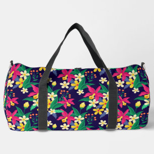 Sac De Sport Motif floral exotique coloré-23021