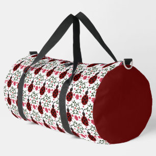 Sac De Sport Motif floral sans couture de coccinelle mignonne