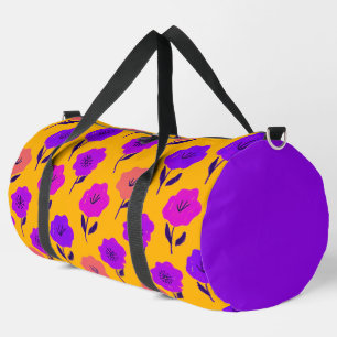 Sac De Sport Motif floral vibrant