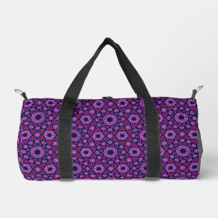 Sac De Sport Motif géométrique avec Tri-Hexago tronqué violet