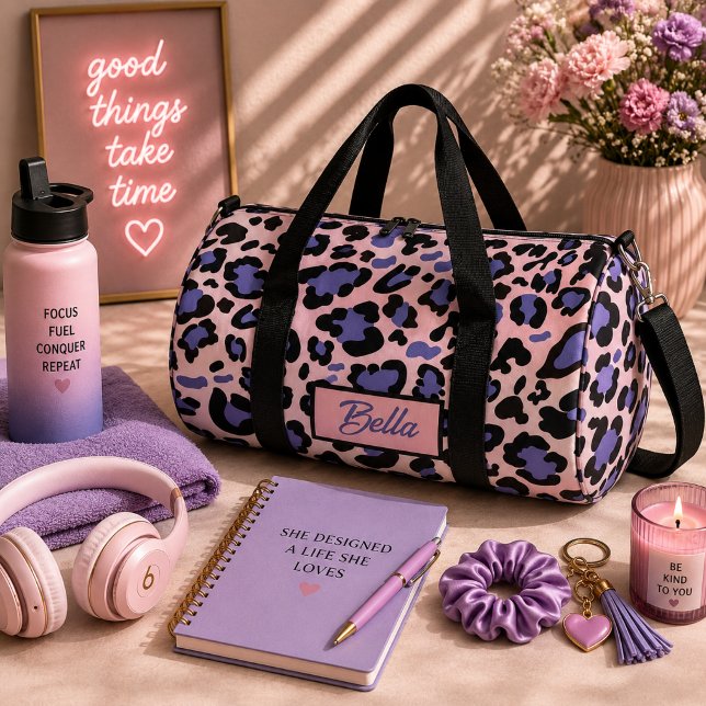 Sac De Sport Motif Léopard Coloré (Créateur téléchargé)