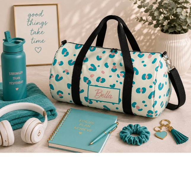 Sac De Sport Motif Léopard Coloré (Créateur téléchargé)