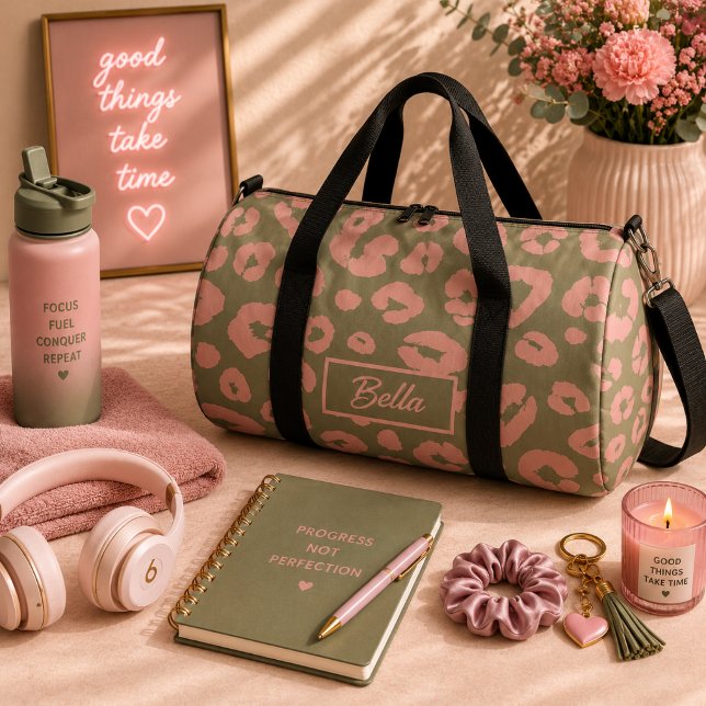 Sac De Sport Motif Léopard Coloré (Créateur téléchargé)