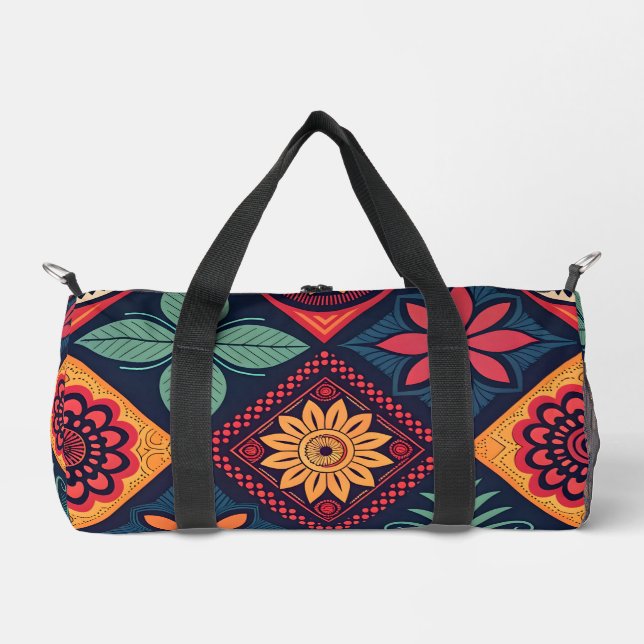 Sac De Sport Motif magique Fleurs (Recto)