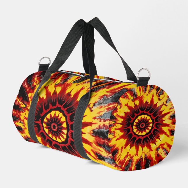 Sac De Sport Motif Mandala Tie Dye (Coin gauche)