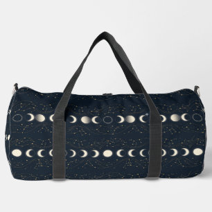 Sac De Sport Motif minimaliste des phases lunaires avec des éto