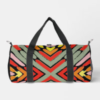Motif multicolore sud-ouest artistique
