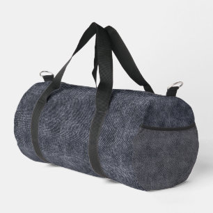 Sac De Sport Motif noir Denim