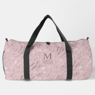 Sac De Sport Motif Pailleté Or Rose Pâle Douceur Douce Personna