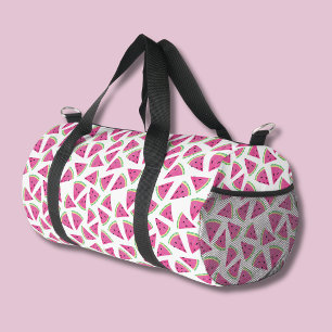 Sac De Sport Motif Pastèque Rose