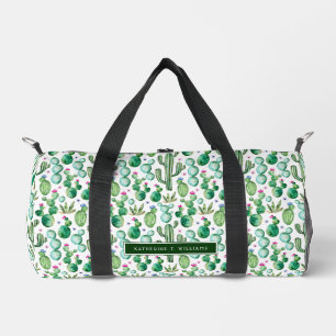 Sac De Sport Motif Plante Cactus aquarelle