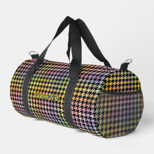 Sac De Sport Motif Rainbow Houndstooth