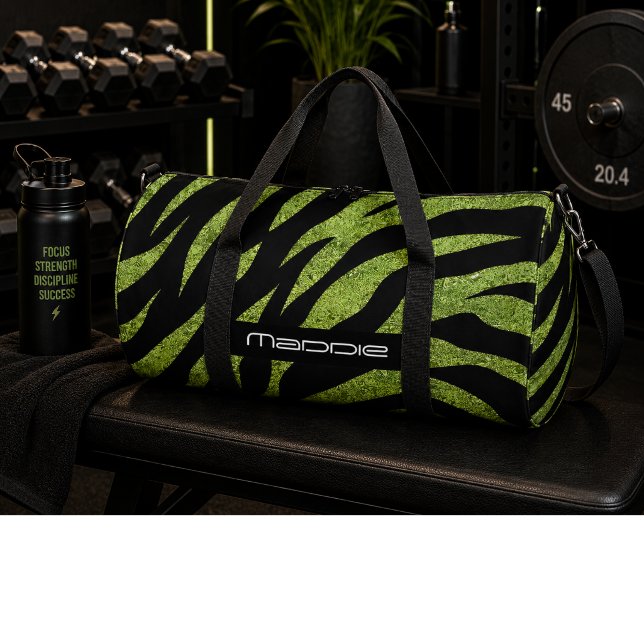 Sac De Sport Motif rayures de zèbre  (Créateur téléchargé)